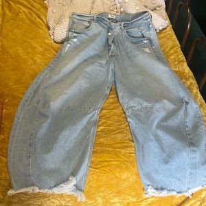 Free People Citizens of Humanity barrel jeans.